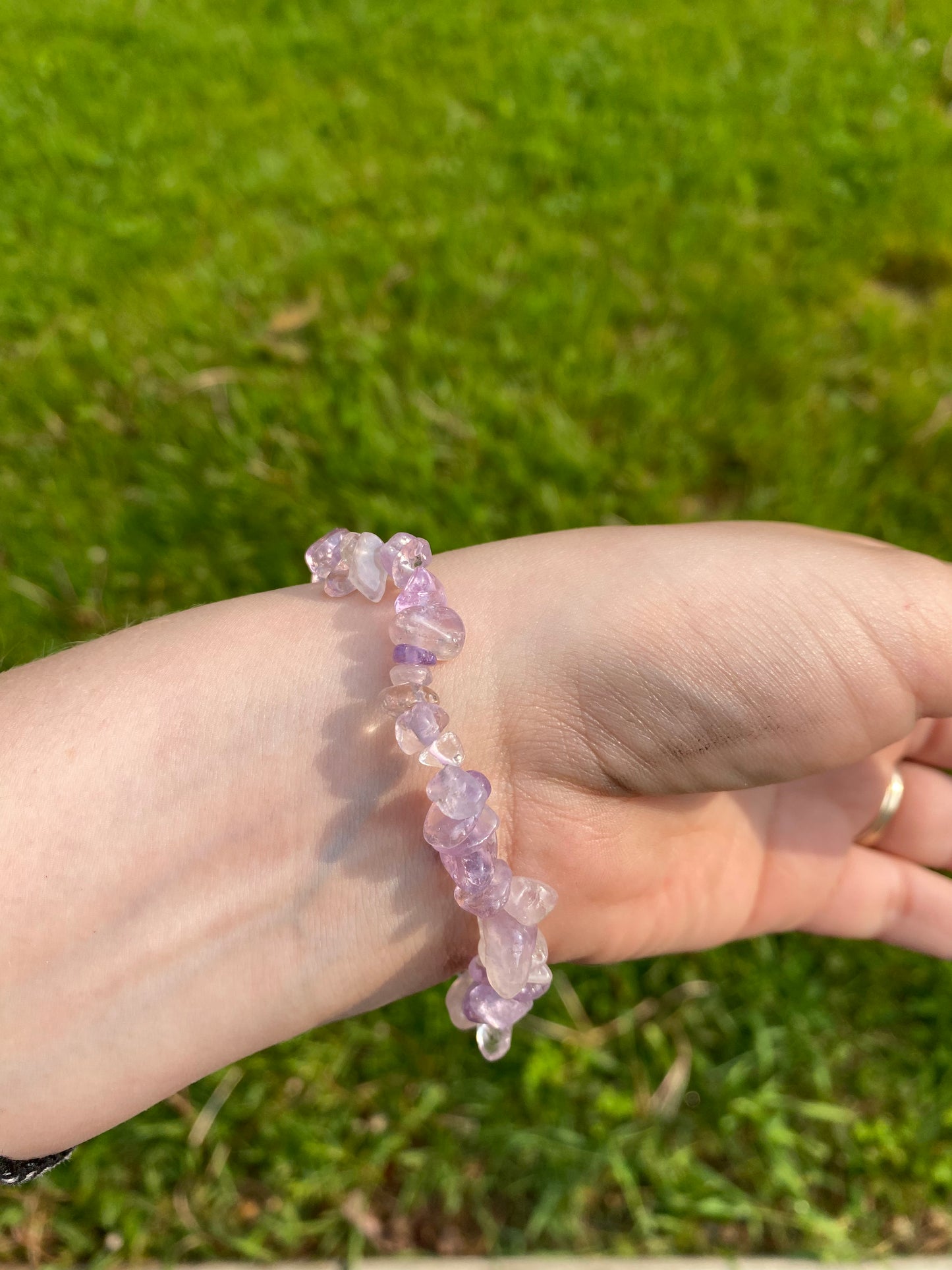 Ametrine Chip Bracelet